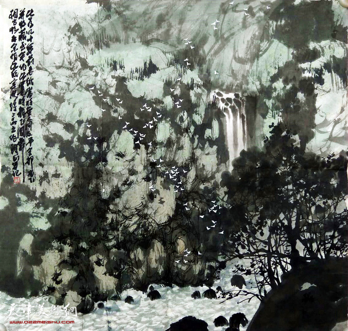 董铁山山水画