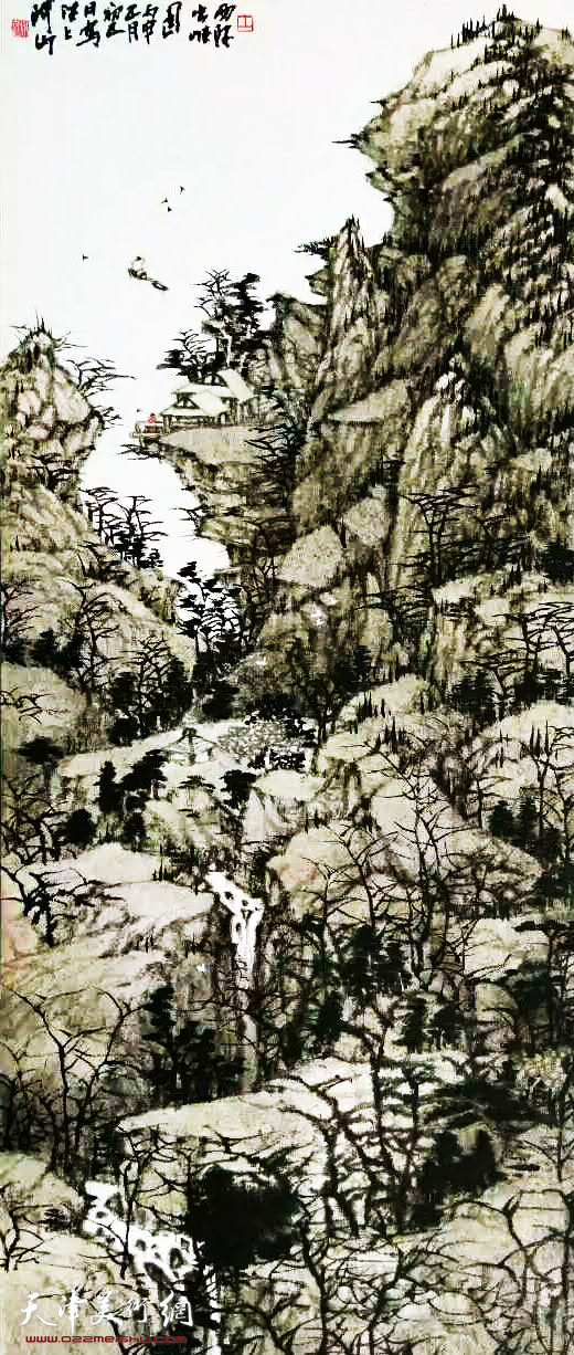 董铁山山水画