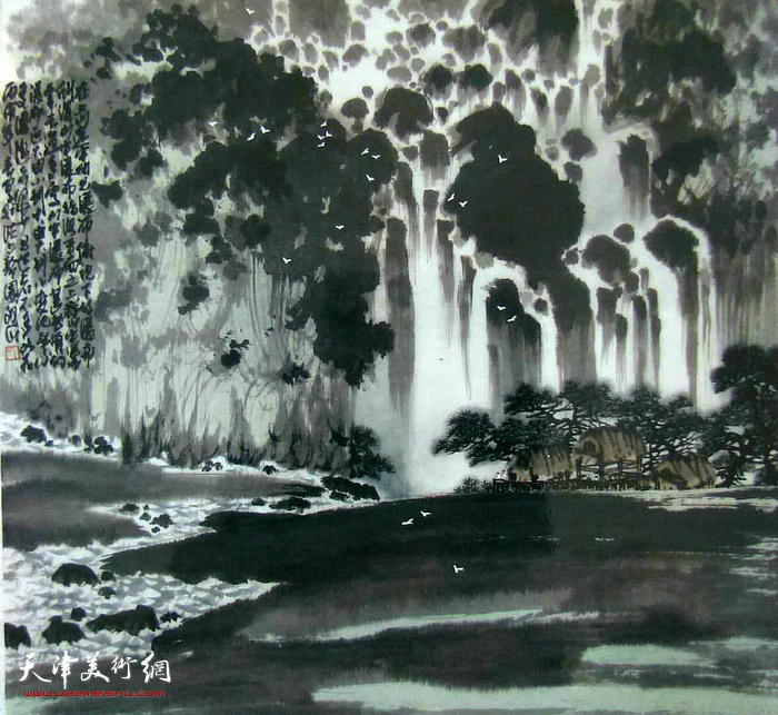 董铁山山水画