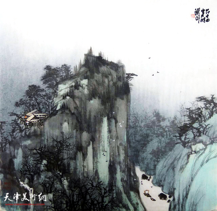 董铁山山水画