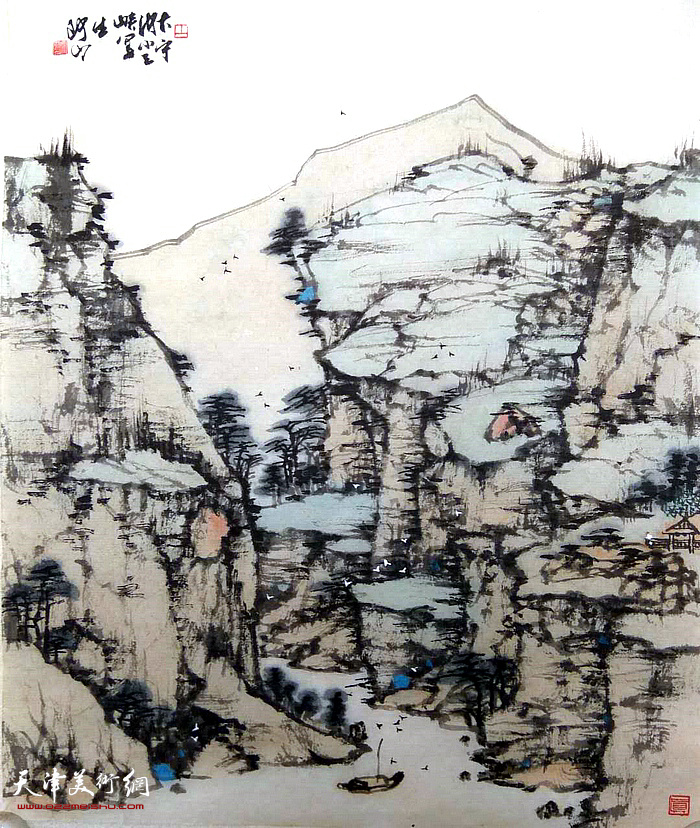 董铁山山水画