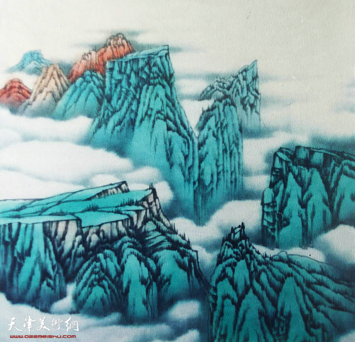 董铁山山水画