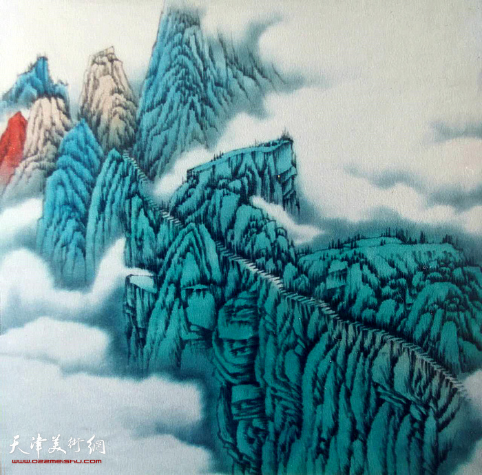 董铁山山水画