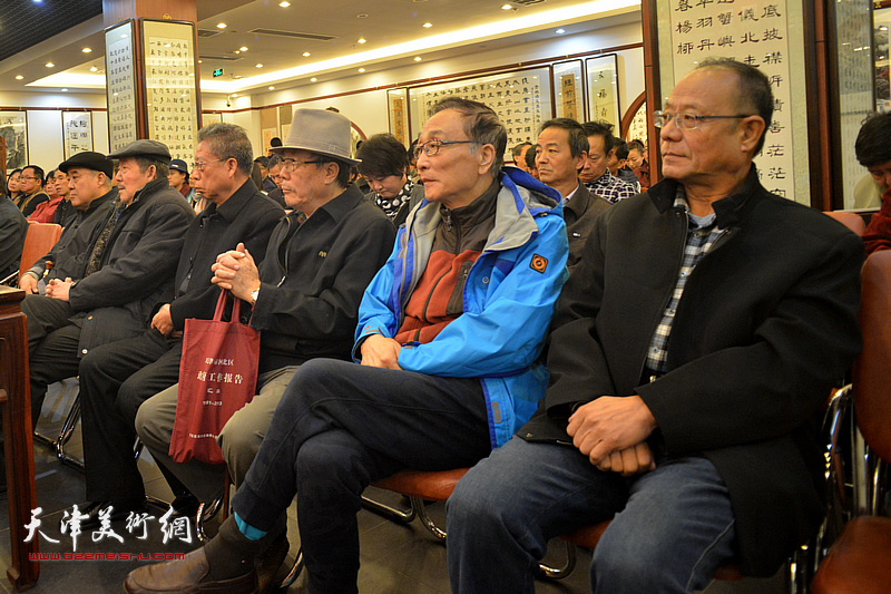 天津市楹联学会召开学习贯彻十九大精神动员会现场。