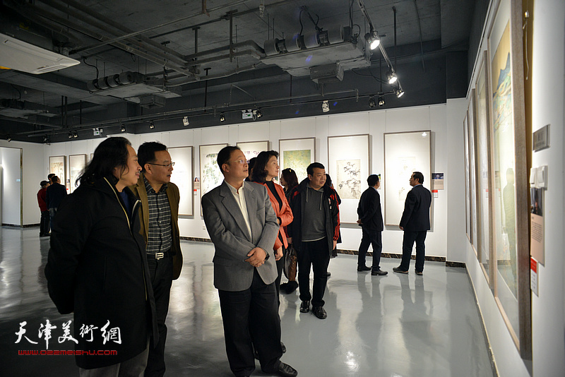 庆祝党的十九大胜利召开天津画院美术作品展