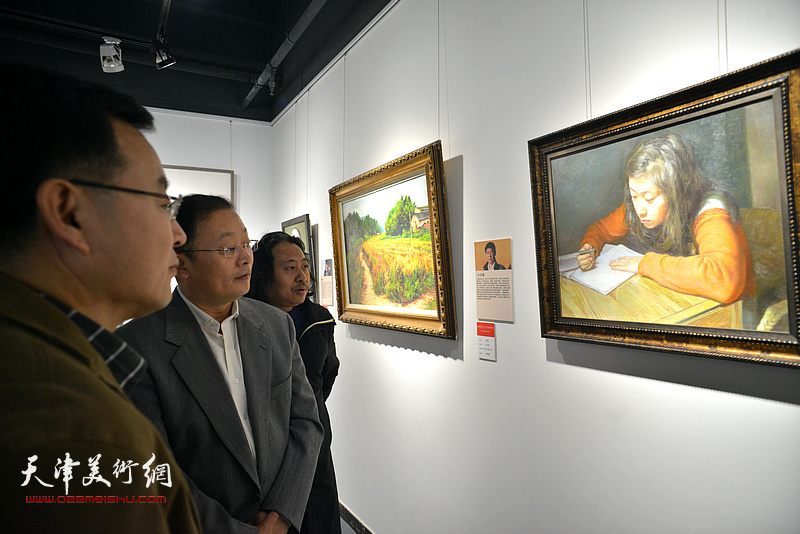 庆祝党的十九大胜利召开天津画院美术作品展