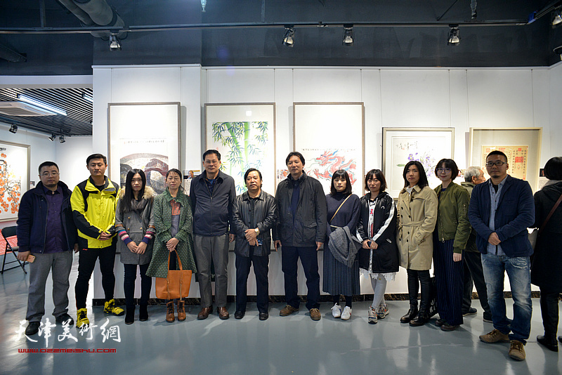 庆祝党的十九大胜利召开天津画院美术作品展