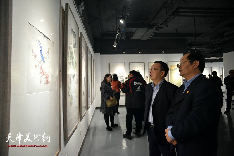 庆祝党的十九大胜利召开天津画院美术作品展