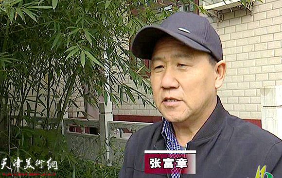 束城镇西王村村长张福章讲话