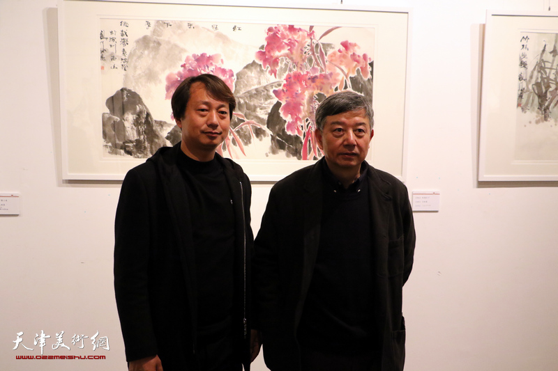 王欢来意象彩墨回乡书画展