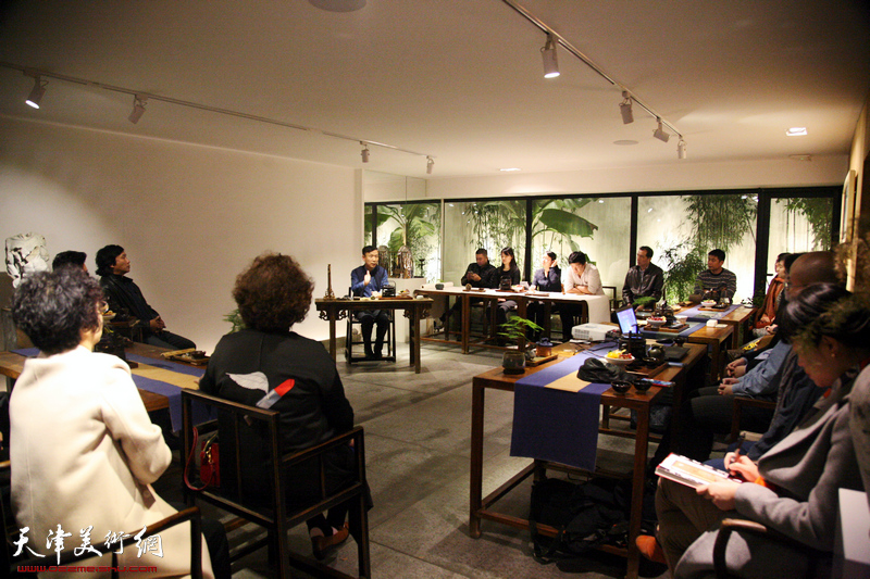 张建会书法艺术及传统文化分享会在竹间书院举行