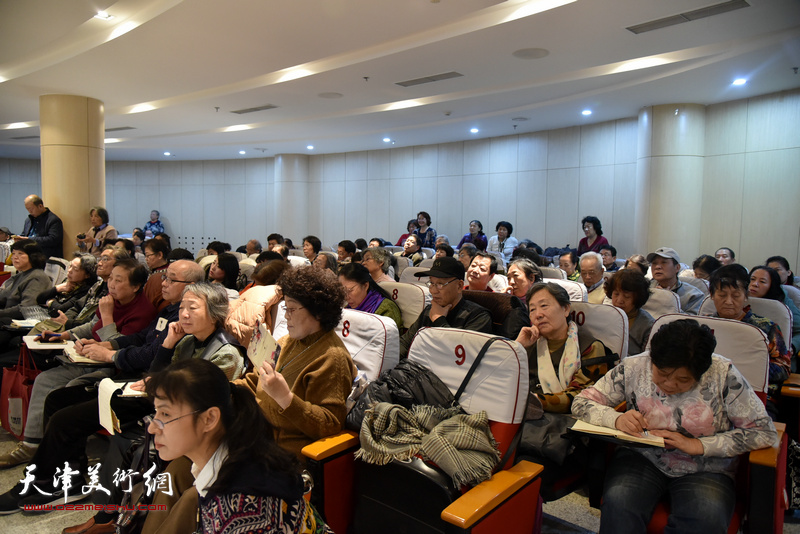 陈元龙在河西文化中心举行举行书画公益讲座