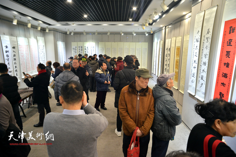 “古往今来——书法临帖展”12月17日在天津市图书大厦书天艺苑美术馆开幕。