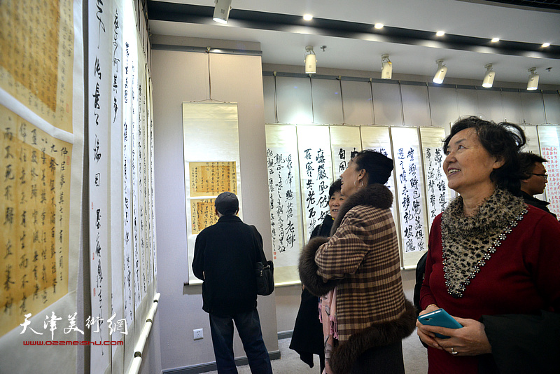 “古往今来——书法临帖展”12月17日在天津市图书大厦书天艺苑美术馆开幕。