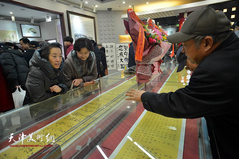 “古往今来——书法临帖展”12月17日在天津市图书大厦书天艺苑美术馆开幕。