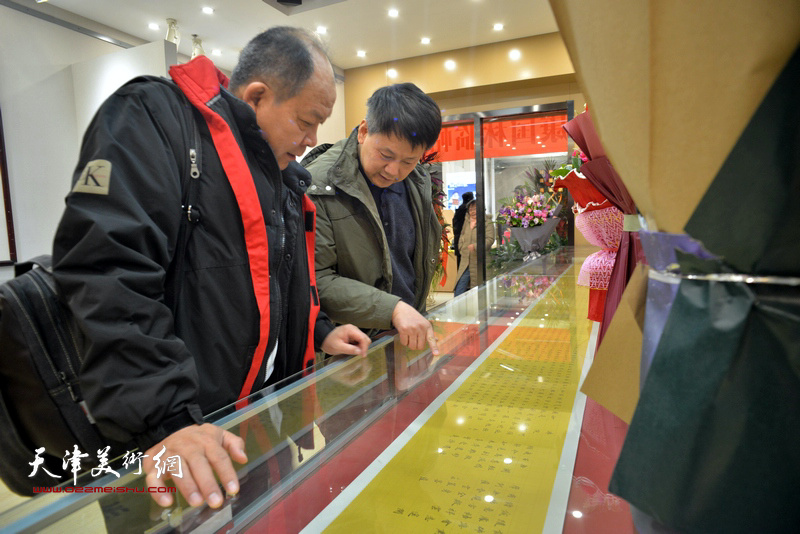 “古往今来——书法临帖展”12月17日在天津市图书大厦书天艺苑美术馆开幕。