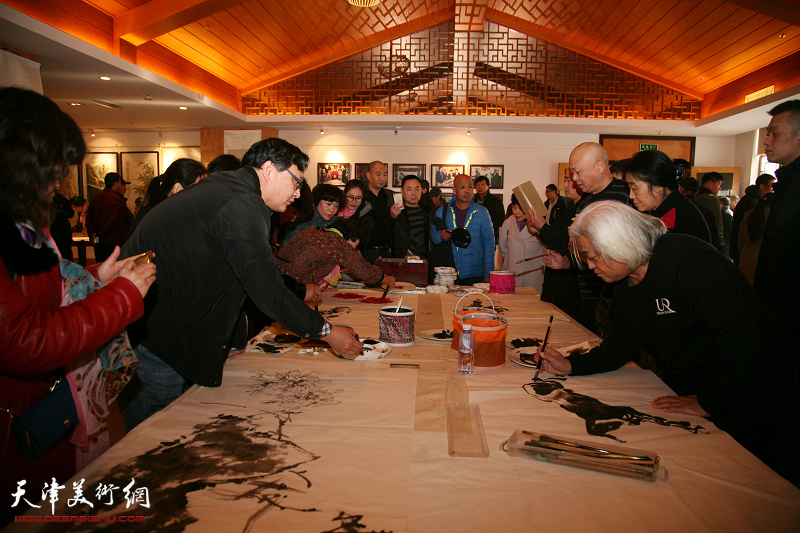 迎新年走进新时代—津门画家欢聚西青邀请展