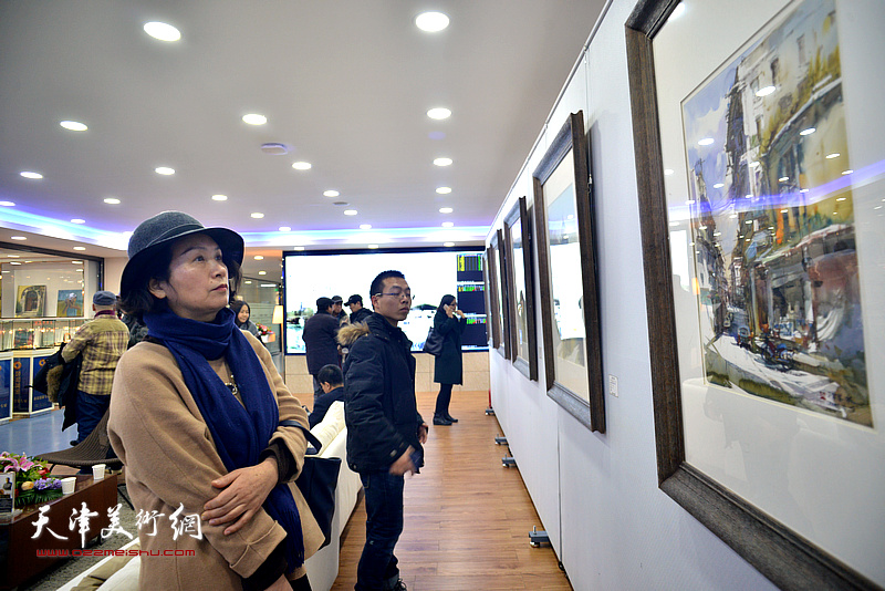 滑寒冰水彩画精品展第一回“写生印记”1月10日在颐和艺述空间开幕。