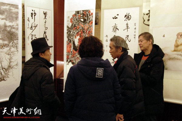 天津市楹联书画院迎新春-院士作品大展