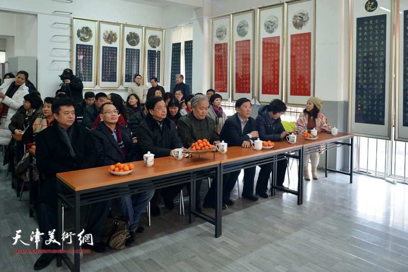 民建天津市委会直属工委2018年首次会员活动日现场。