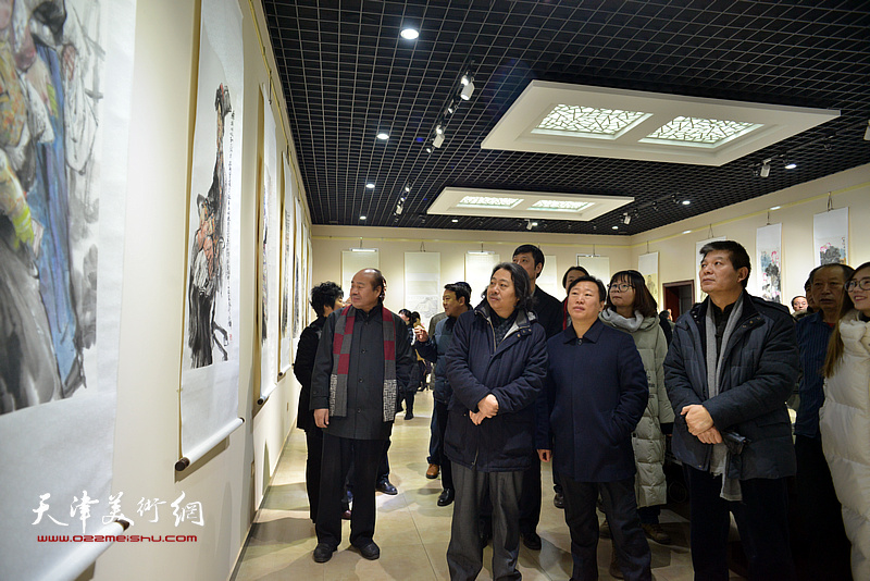 到人民中去—天津画院、宝坻书画院美术作品展