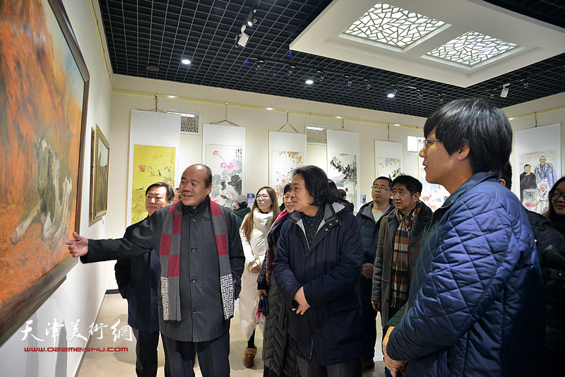 到人民中去—天津画院、宝坻书画院美术作品展