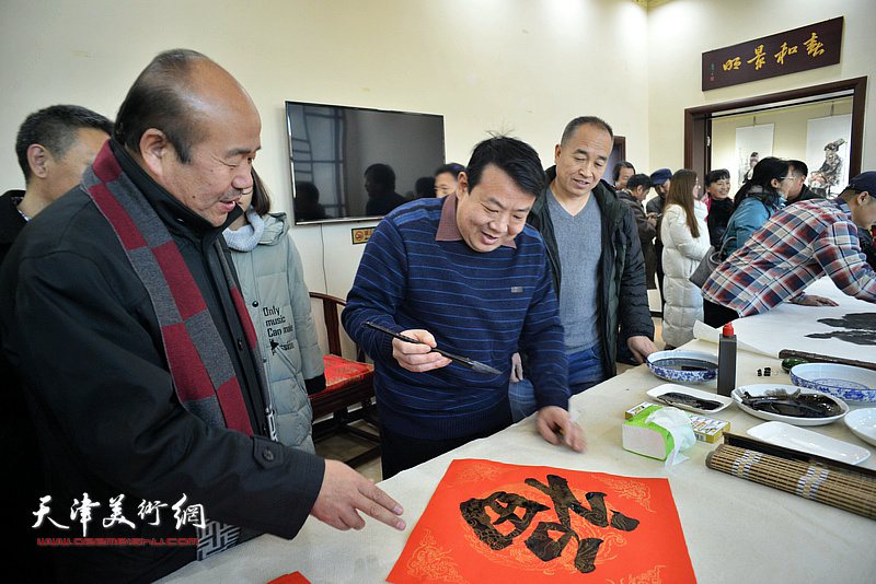 到人民中去—天津画院、宝坻书画院美术作品展