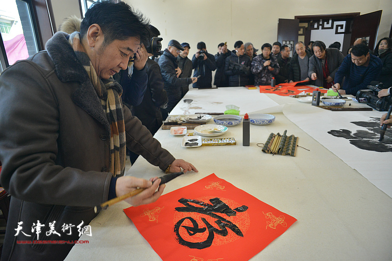 到人民中去—天津画院、宝坻书画院美术作品展