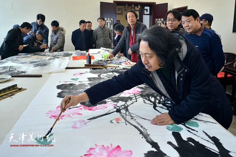 到人民中去—天津画院、宝坻书画院美术作品展