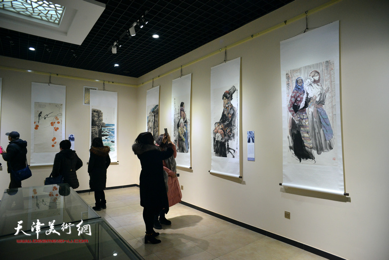 到人民中去—天津画院、宝坻书画院美术作品展