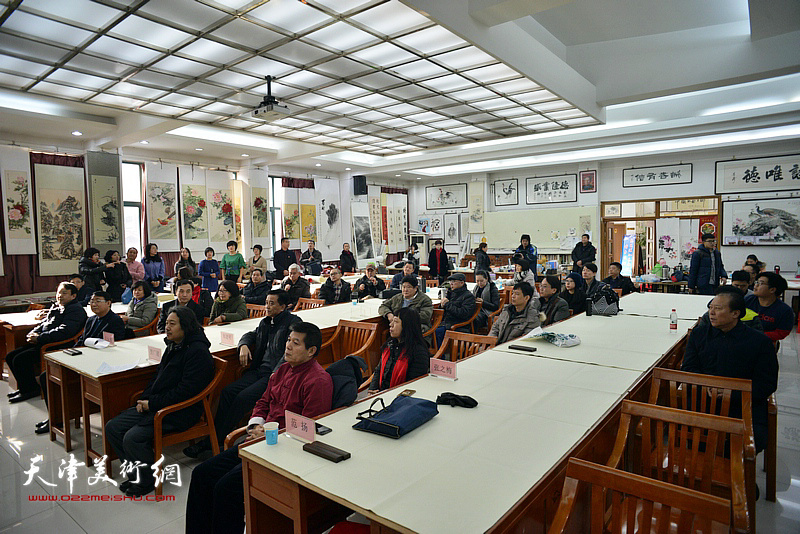 天津画院“深入生活、扎根人民—新春走基层活动”走进西青区邓店村