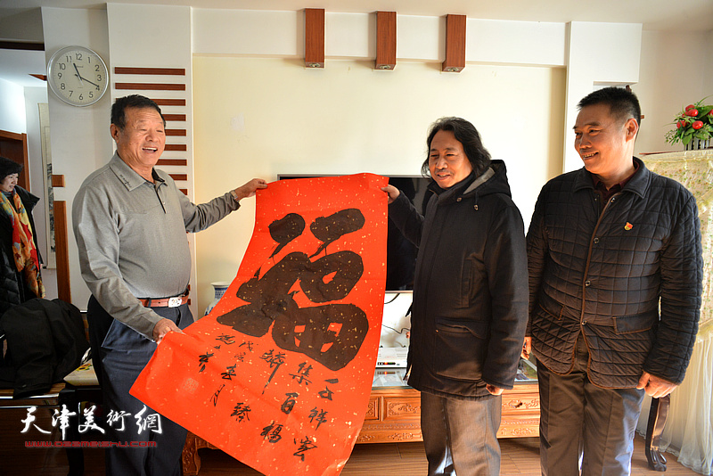 天津画院“深入生活、扎根人民—新春走基层活动”走进西青区邓店村