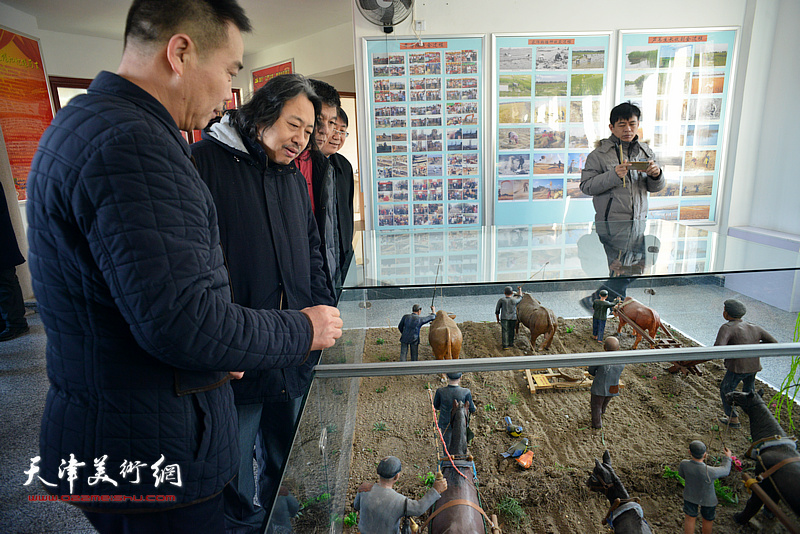 天津画院“深入生活、扎根人民—新春走基层活动”走进西青区邓店村