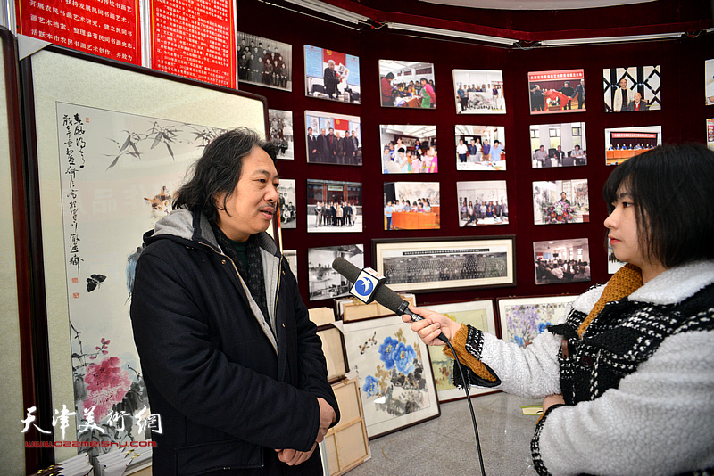 天津画院“深入生活、扎根人民—新春走基层活动”走进西青区邓店村