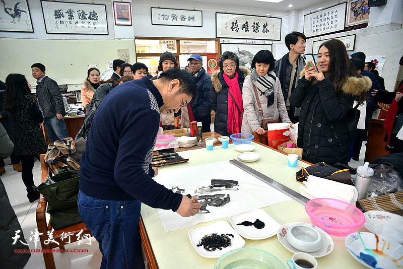 天津画院“深入生活、扎根人民—新春走基层活动”走进西青区邓店村