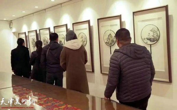 “百善”小品大艺全国巡回展（河北站）在清苑虹宝画苑开幕