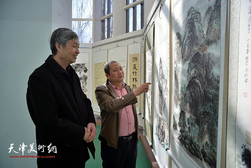 庆元宵津门书画作品惠民展