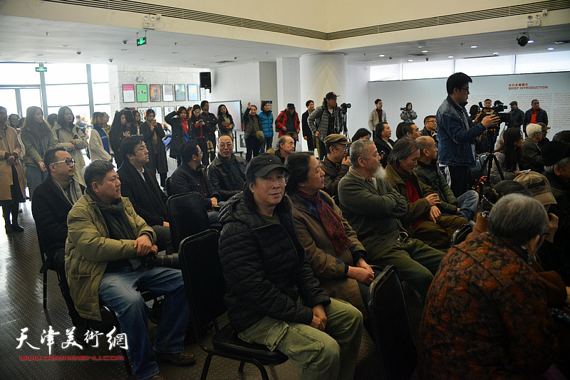 “大匠之园：边秉贵艺术作品展”开幕仪式现场。