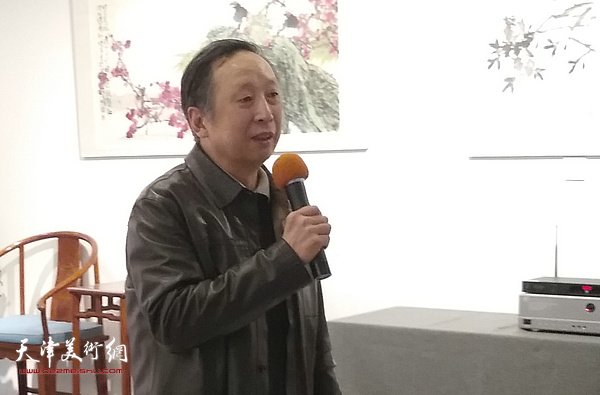 河北省美术家协会副主席褚大伟致辞。