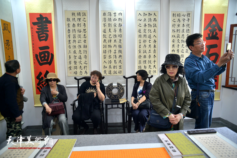 “观修文化鲁群先生个人精品书法展”在重庆道观修堂举行
