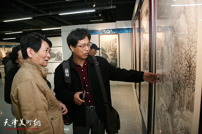 钱桂芳山水画教学成果展