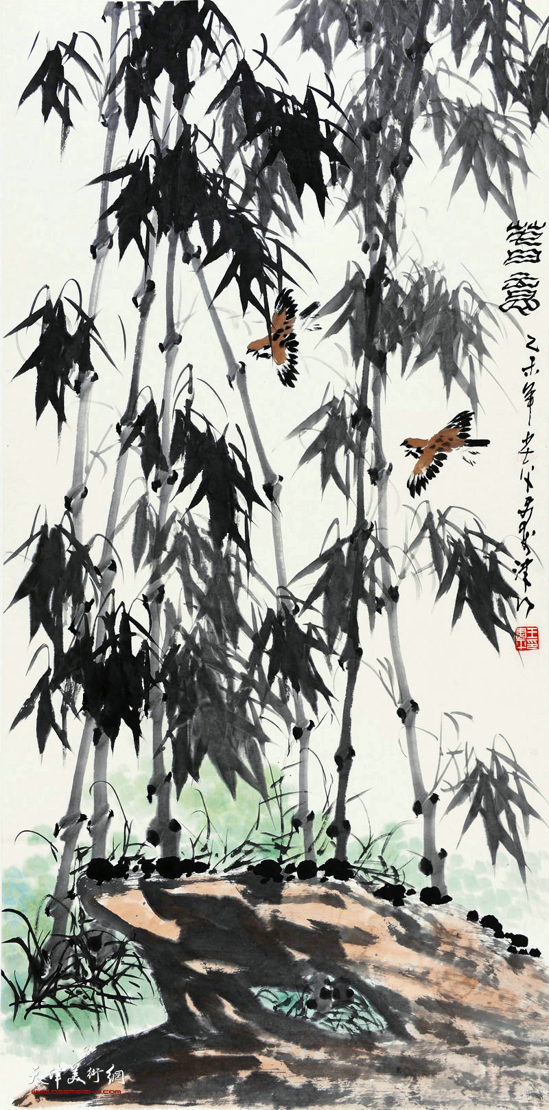 王书平-春意68x138cm