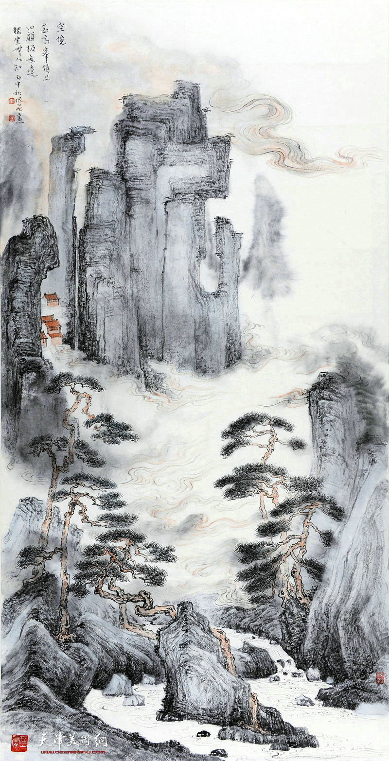 李旭飞-空境68x138cm