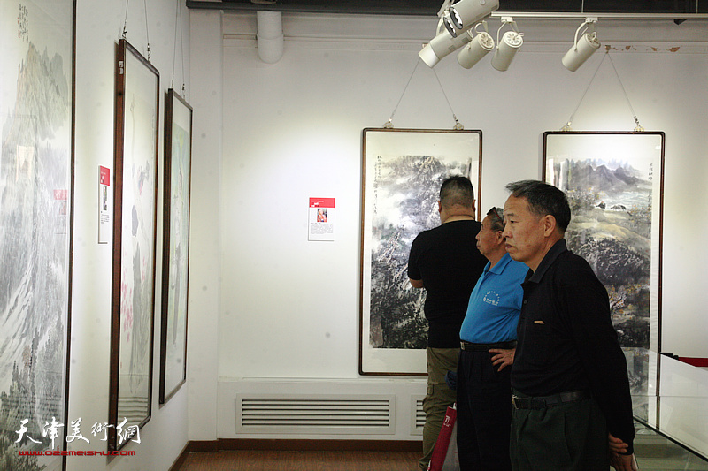 中国书画30家巡展天津暨吕大江艺术研讨会
