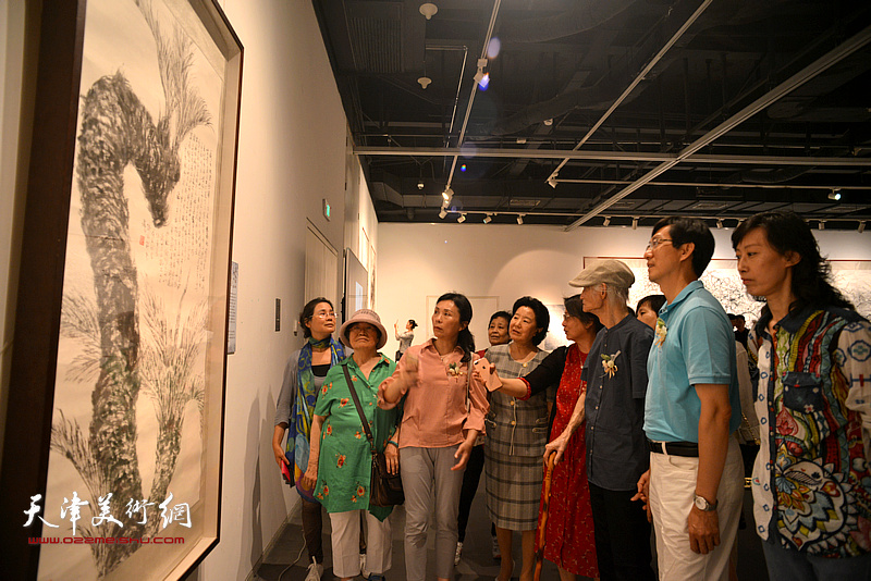 韩川野老蔡瑜中国画巡回展