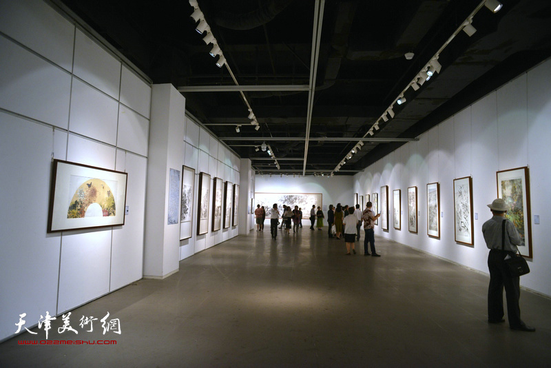 韩川野老蔡瑜中国画巡回展