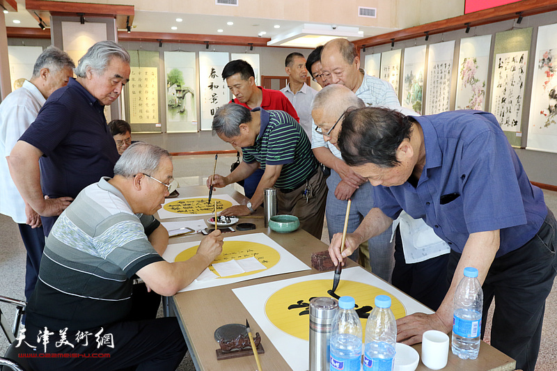 杨柳青镇茹芦书画院书画作品展