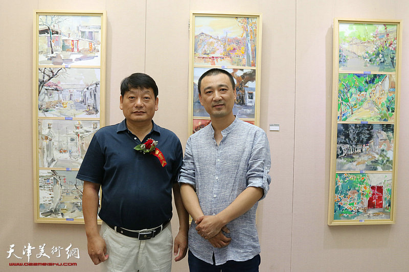 葛沽老街-王成油画作品展