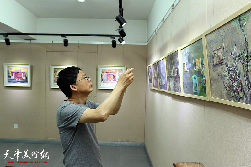 葛沽老街-王成油画作品展