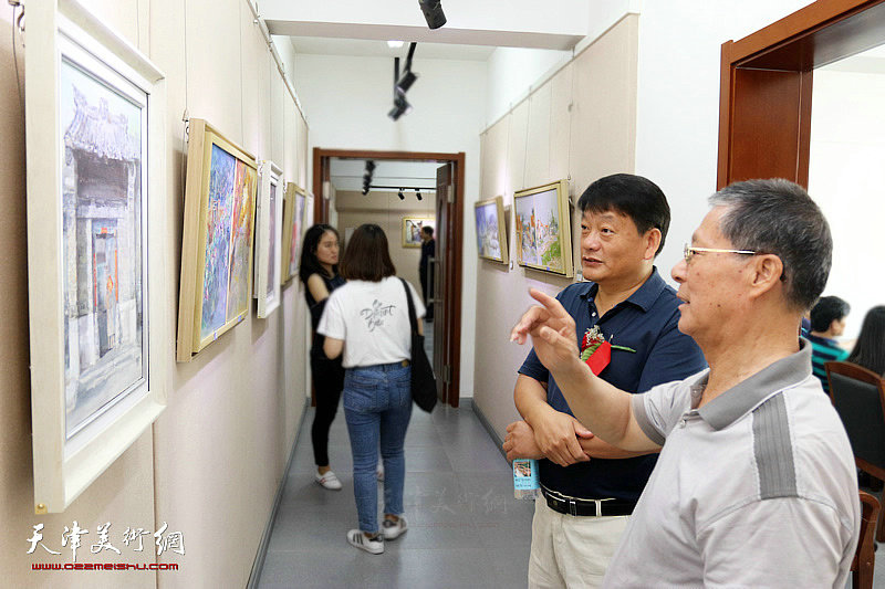 葛沽老街-王成油画作品展